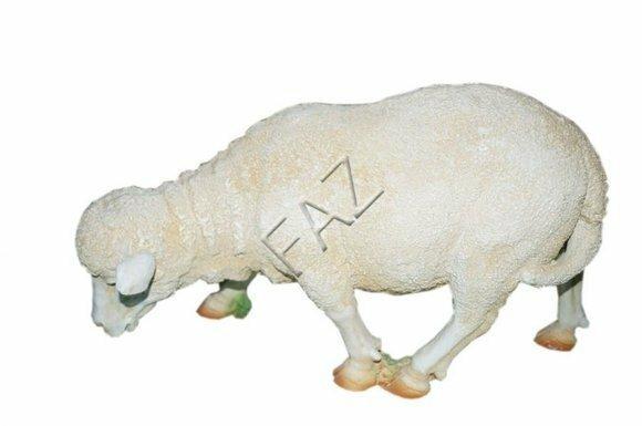 Design Schaf grasen Figur Garten Statue Skulptur Figuren Skulpturen Deko