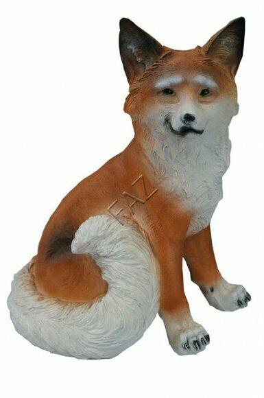 Design Fuchs Figur Garten Statue Skulptur Figuren Skulpturen Deko