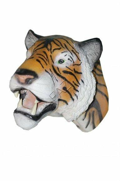 Design Kopf Tiger Figur Statue Skulptur Figuren Skulpturen Garten Deco