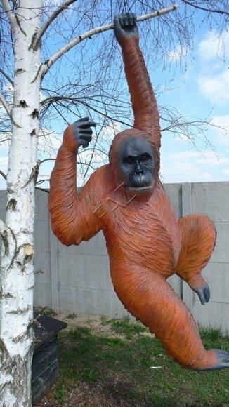 Design Orangutan Affe Figur Statue Skulptur Figuren Skulpturen Garten