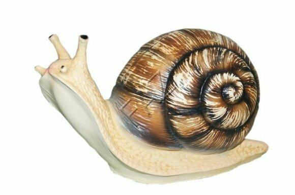 Design Schnecke Figur Garten Statue Skulptur Figuren Skulpturen