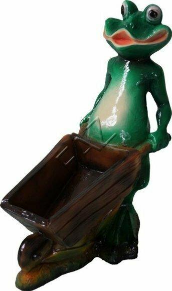 Design Frosch Figur Garten Statue Skulptur Figuren Skulpturen Dekoration