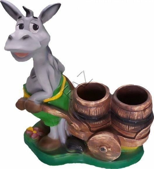 Design Esel Figur Statue Skulptur Figuren Skulpturen Dekoration Deko