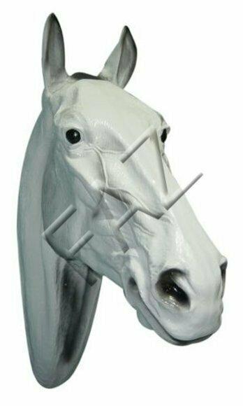 Design Pferd Figur Garten Statue Skulptur Figuren Skulpturen Dekoration