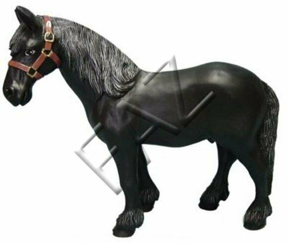 Design Pferd Figur Garden Statue Skulptur Figuren Skulpturen Dekoration