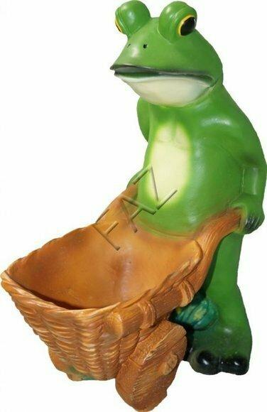 Design Frosch Figur Garten Statue Skulptur Figuren Skulpturen Dekoration