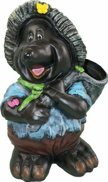 Design Maulwurf Figur Garten Statue Skulptur Figuren Skulpturen Dekoration
