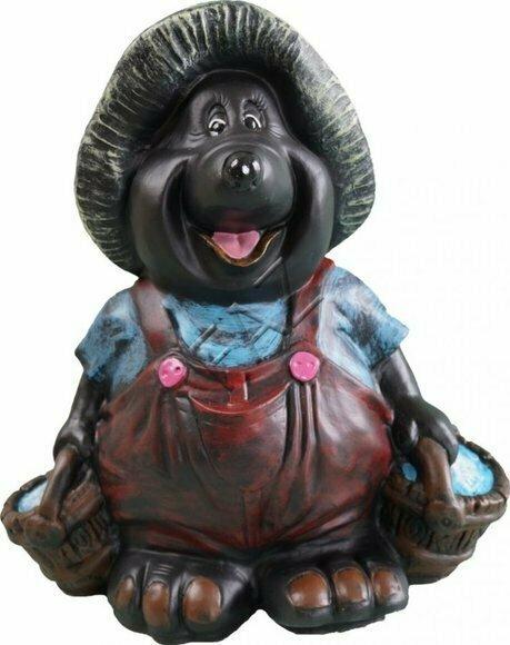 Design Maulwurf Figur Garten Statue Skulptur Figuren Skulpturen Dekoration