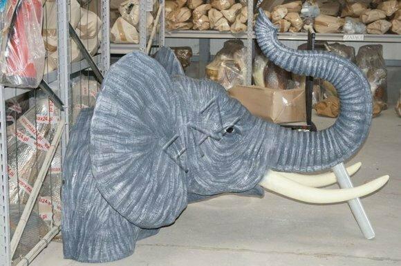 Elefant Figur Garten Statue Skulptur Skulpturen Dekoration Skulpturen