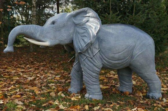 Elefant Figur Garten Statue Skulptur Elefant Figuren Skulpturen Dekoration