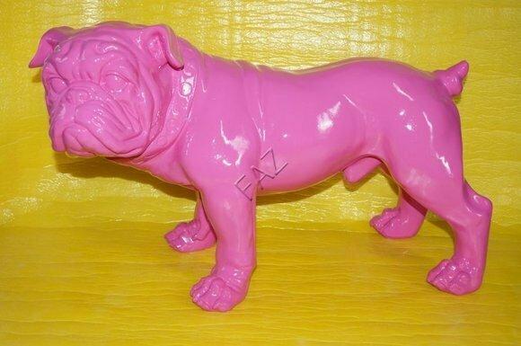 Design Hund Figur Statue Skulptur Figuren Skulpturen Dekoration Deko