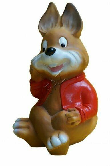 Design Hase Figur Garten Statue Skulptur Figuren Skulpturen Dekoration