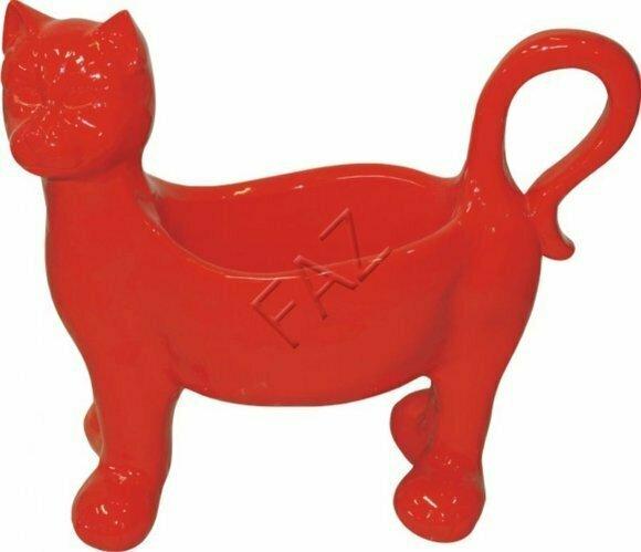 Design Katze Figur Statue Skulptur Figuren Skulpturen Dekoration Deko Neu