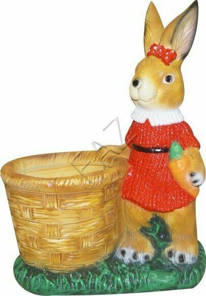 Design Hase Figur Garten Statue Skulptur Figuren Skulpturen Dekoration