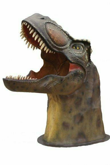 Design Dinosaurier Figur Statue Skulptur Figuren Skulpturen Dekoration