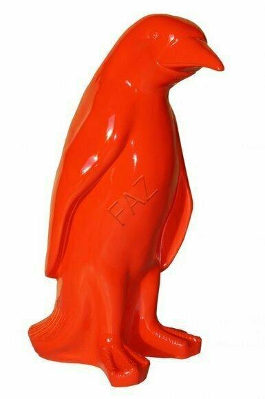 Pinguin Figur Statue Skulptur Figuren Skulpturen Dekoration Deko Statue