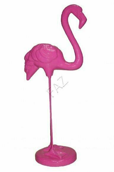 Flamingo Figur Statue Skulptur Figuren Skulpturen Dekoration Deko Statue