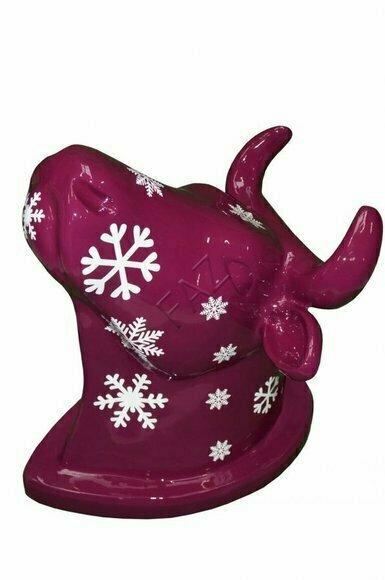 Design Kuh Figur Statue Skulptur Figuren Skulpturen Dekoration Deko Neu