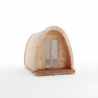 Campinghaus Camping Pod Ferienhaus Wochenendhaus Pinewood Holz Haus Fertig