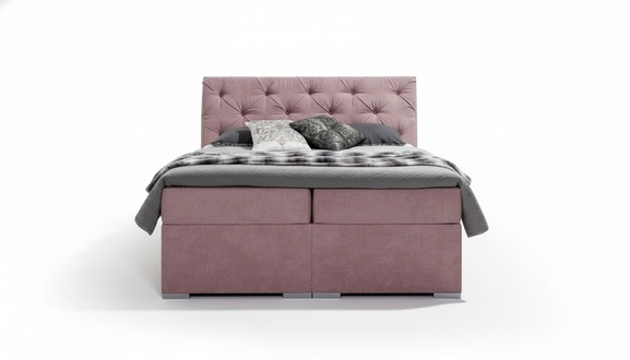 Chesterfield Bett Polsterbett Doppelbett Betten Big XXL Designer Luxus
