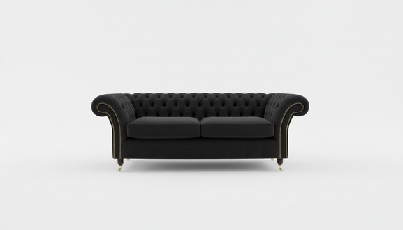 Chesterfield Couch Sofa Polster 3 Sitzer Couchen Sitz Garnitur Sofas