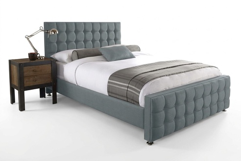 Chesterfield Design Englisches 140/160/180x200 Betten Doppelbett Turkis