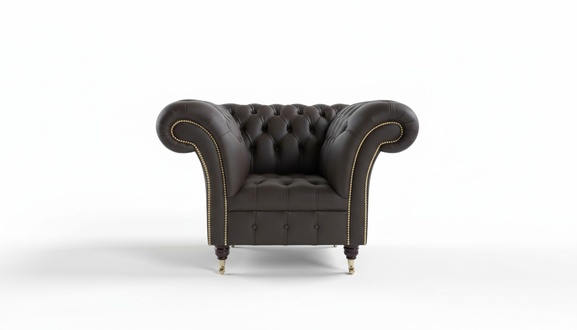 Chesterfield Design Sofa Sessel Couch Polster Luxus Textil Couchen