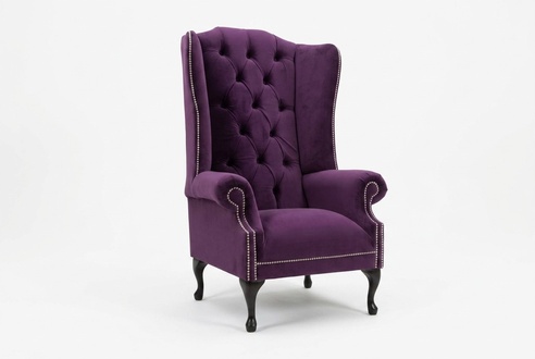 Chesterfield Design Sofa Sessel Couch Polster Luxus Textil Couchen