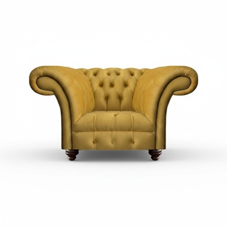 Chesterfield Modern Sessel Luxus Design Wohnzimmer Sitz Möbel Textil Neu