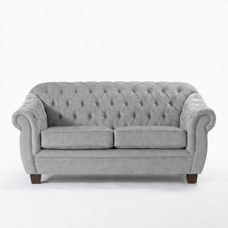 Chesterfield Sofa Couch Polster Stoff Leder Couchen Polster Garnitur