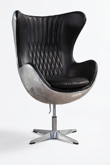 Cocktailsessel Lounge Sessel Clubsessel Esszimmerstuhl Leder Sessel Ohrensessel