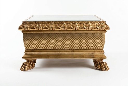 Couchtisch Design Möbel Stil Barock Holz Italienische Tisch Tische Couchtische