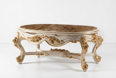 Couchtisch Kaffee Tische Wohnzimmer Tisch Italienische Möbel Barock Rokoko Neu