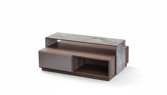 Couchtisch Kaffeetisch Sofatisch Beistelltisch Tisch Wohnzimmer Grau