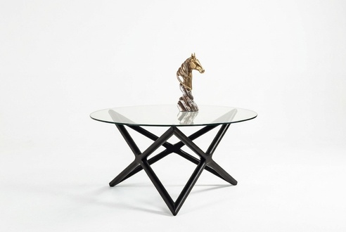 Couchtisch Wohnzimmer Design Tisch Luxus Modern Beistelltisch Glas Neu
