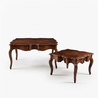 Couchtisch Wohnzimmer Möbel Couchtische Tisch Doppelte Tische Barock Rokoko Holz