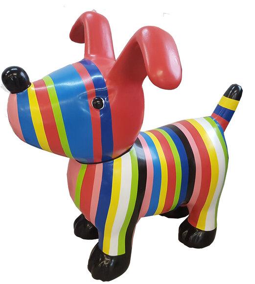Designer Figur Statue Dekoration Moderne Figuren Hund Garten Skulptur