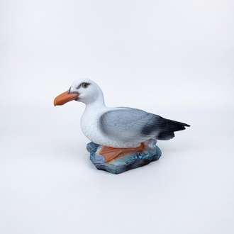 Deko Figur Möwe Vogel Garten Figuren Skulptur Statuen Skulpturen 38cm