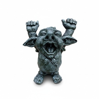 Deko Figur Statue Skulptur 44 cm FIguren Statuen Skulpturen Drachen