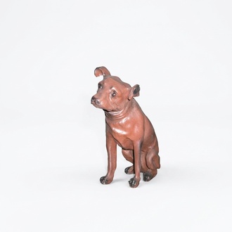 Deko Figur Statue Skulptur 30 cm Figuren Statuen Skulpturen Garte Hund