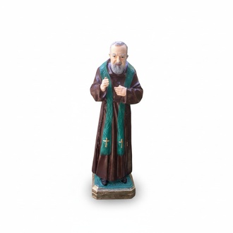 Deko Figur Statue Skulptur 45cm Figuren Statuen Skulpturen Mönch Dekoration