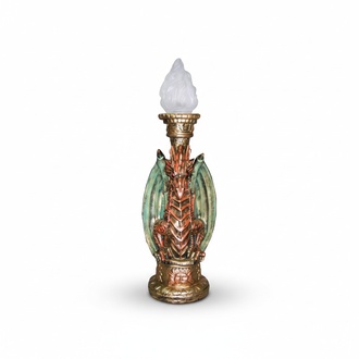 Deko Figur Statue Skulptur 60 cm Figuren Statuen Skulpturen Leuchte