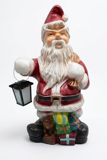 Dekoration Deko Weihnachtsmann Garten Statue Skulptur Figuren Skulpturen