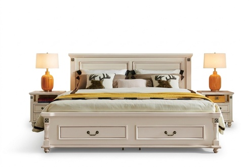 Doppel Hotel Betten Schlafzimmer 180x200 cm Holz Holzbett Bett Design