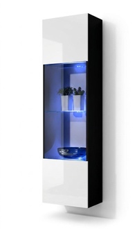 Holz Moderne Möbel Hänge Vitrine Design Modern Einrichtung Wohnzimmer Neu