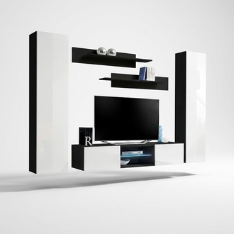 Wohnwand Komplett Designer Luxus Wohnzimmer Wandschrank Modern Einrichtung