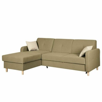 Ecksofa L-Form Sofa Wohnlandschaft Garnitur Polster Bettfunktion Design Modern
