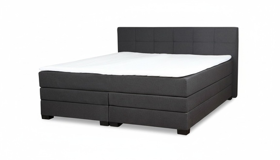 Vintage Boxspring Betten Polsterbett Bett Holzbett Doppel Hotel Ehebett