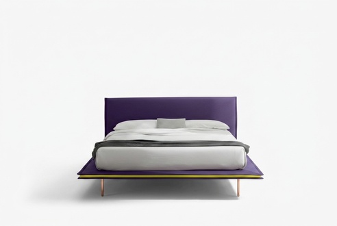 Design Bett 140x200cm Polster Luxus Betten Doppel Hotel Schlaf Zimmer Holz Neu