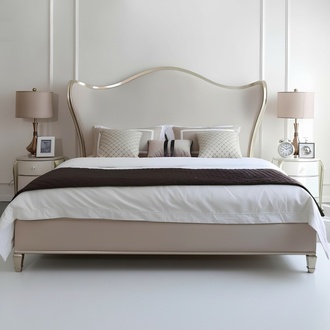 Design Bett Doppel Luxus Schlaf Zimmer Betten Klassisch Hotel 180x200cm